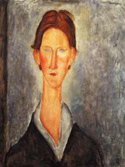 Portrait of a Student, Amedeo Modigliani